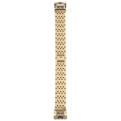 For Fitbit Charge 2 Diamond-studded Stainless Steel  Watch Band(Gold) - Watch Bands by buy2fix | Online Shopping UK | buy2fix