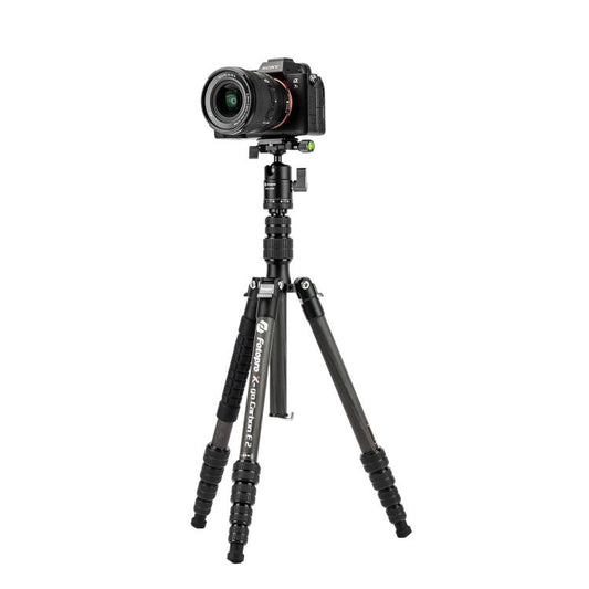 Fotopro X-go Carbon E 2 5-Section Carbon Fiber 2 in 1 Tripod Monopod (Black) - Tripods by Fotopro | Online Shopping UK | buy2fix