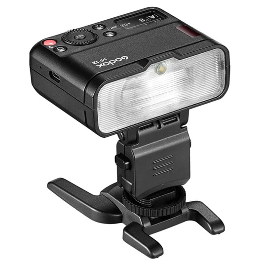 Godox MF12 Macro Flash 2.4 GHz Wireless Control Light (Black) - Shoe Mount Flashes by Godox | Online Shopping UK | buy2fix