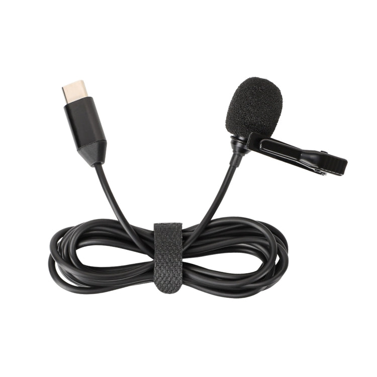 For Insta360 Ace / Ace Pro Sunnylife Lavalier Clip Type-C Recording Microphone (Black) - Others by Sunnylife | Online Shopping UK | buy2fix