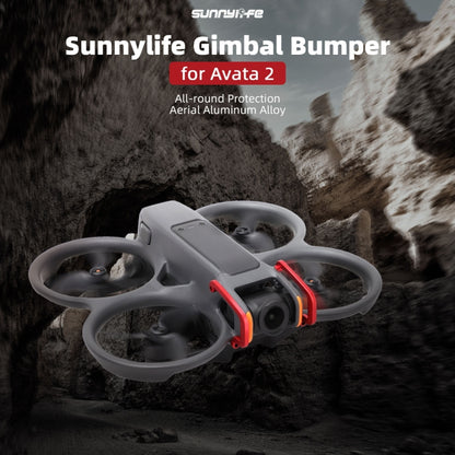 For DJI Avata 2 Sunnylife Gimbal Aluminum Anti-collision Bumper (Red) -  by Sunnylife | Online Shopping UK | buy2fix