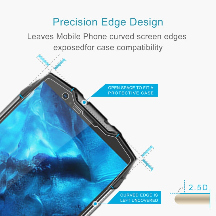 For Blackview BV6800 Pro 50 PCS 0.26mm 9H 2.5D Tempered Glass Film - Others by buy2fix | Online Shopping UK | buy2fix