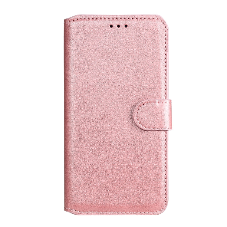 For OPPO A53 / A53S / A32 Classic Calf Texture PU + TPU Horizontal Flip Leather Case, with Holder & Card Slots & Wallet(Rose Gold) - OPPO Cases by buy2fix | Online Shopping UK | buy2fix