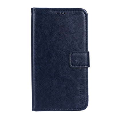 For Doogee X95 / X95 Pro idewei Crazy Horse Texture Horizontal Flip Leather Case with Holder & Card Slots & Wallet(Dark Blue) - More Brand by idewei | Online Shopping UK | buy2fix