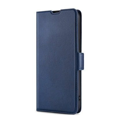 For Doogee X96 Pro Ultra-thin Voltage Side Buckle PU + TPU Horizontal Flip Leather Case with Holder & Card Slot(Blue) - More Brand by buy2fix | Online Shopping UK | buy2fix