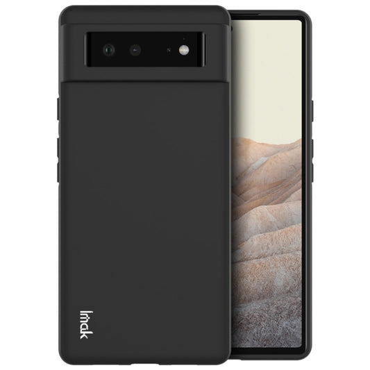 For Google Pixel 6 IMAK UC-3 Series Shockproof Frosted TPU Protective Case(Black) - Google Cases by imak | Online Shopping UK | buy2fix