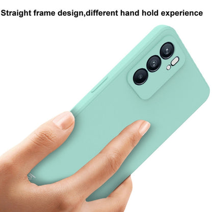 For OPPO Reno6 5G IMAK UC-4 Series Straight Edge TPU Soft Protective Case(Light Cyan) - OPPO Cases by imak | Online Shopping UK | buy2fix