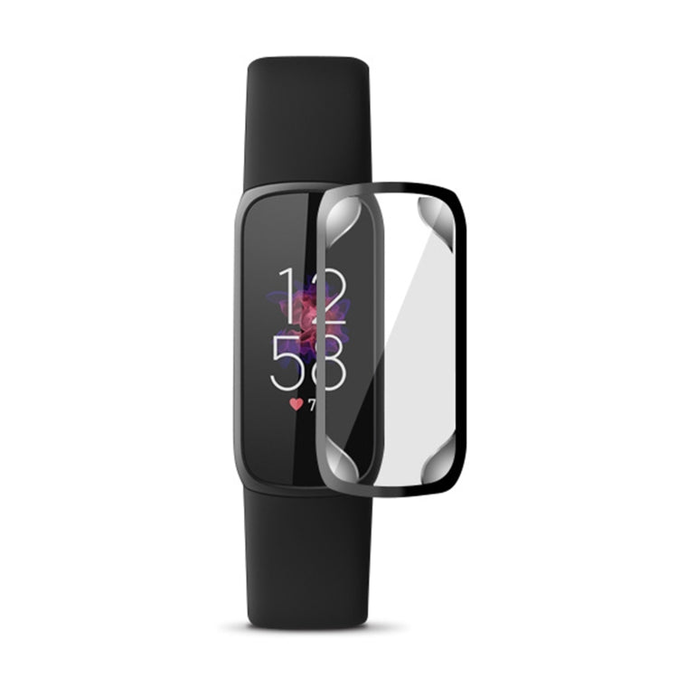 For Fitbit Luxe Full Coverage TPU Electroplating Protective Case Cover(Transparent) - Watch Cases by buy2fix | Online Shopping UK | buy2fix