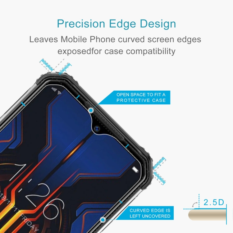 For Doogee S95 50 PCS 0.26mm 9H 2.5D Tempered Glass Film - For Doogee by buy2fix | Online Shopping UK | buy2fix