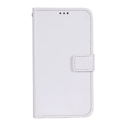 For Ulefone Armor 11 5G idewei Crazy Horse Texture Horizontal Flip Leather Case with Holder & Card Slots & Wallet(White) - Ulefone Cases by idewei | Online Shopping UK | buy2fix