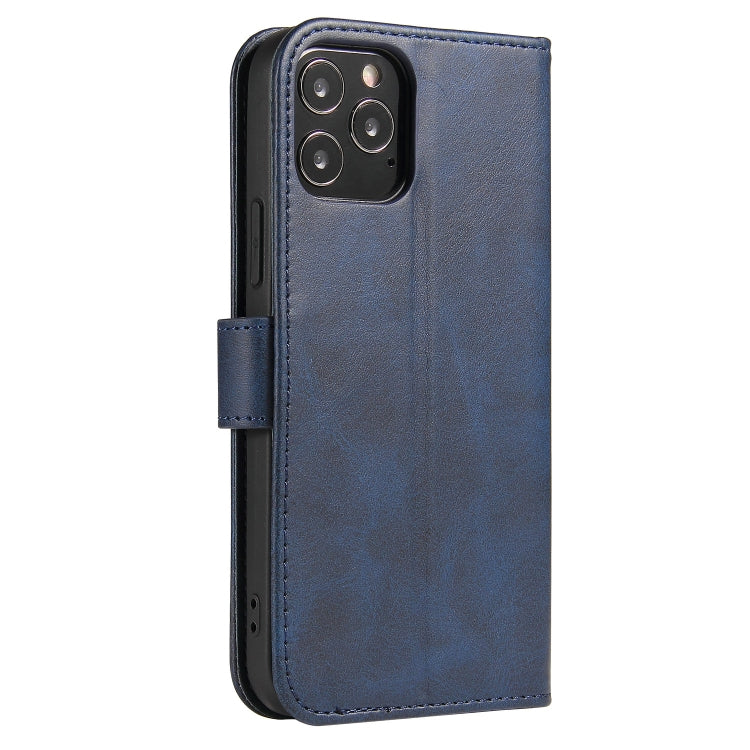 For iPhone 13 Pro Calf Texture Buckle Horizontal Flip Leather Case with Holder & Card Slots & Wallet (Blue) - iPhone 13 Pro Cases by buy2fix | Online Shopping UK | buy2fix