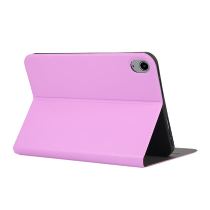 For iPad mini 6 Voltage Craft Texture TPU Horizontal Flip Protective Tablet Case with Holder(Purple) - iPad mini 6 Cases by buy2fix | Online Shopping UK | buy2fix