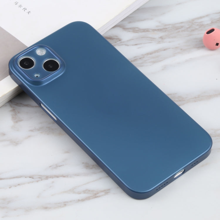 For iPhone 13 Camera Precision Hole PP Protective Case(Blue) - iPhone 13 Cases by buy2fix | Online Shopping UK | buy2fix