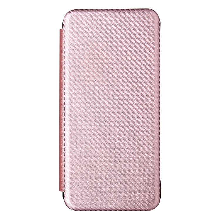 For Doogee S86 / S86 Pro Carbon Fiber Texture Horizontal Flip TPU + PC + PU Leather Case with Card Slot(Pink) - More Brand by buy2fix | Online Shopping UK | buy2fix