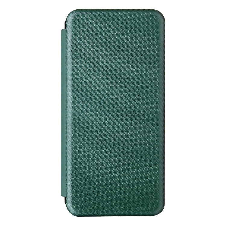 For Doogee S86 / S86 Pro Carbon Fiber Texture Horizontal Flip TPU + PC + PU Leather Case with Card Slot(Green) - More Brand by buy2fix | Online Shopping UK | buy2fix