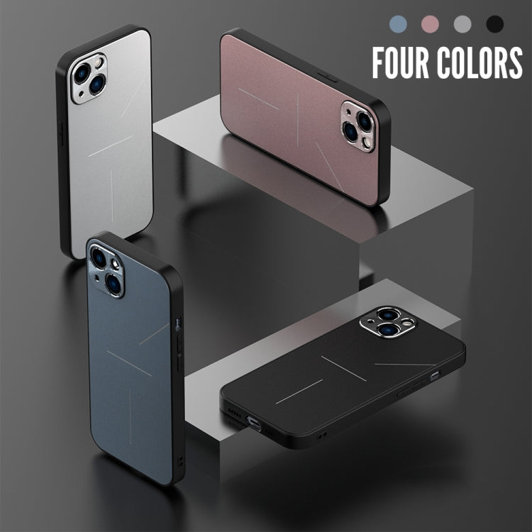 For iPhone 11 Pro R-JUST RJ-52 3-Line Style Metal TPU Shockproof Protective Case (Black) - iPhone 11 Pro Cases by R-JUST | Online Shopping UK | buy2fix