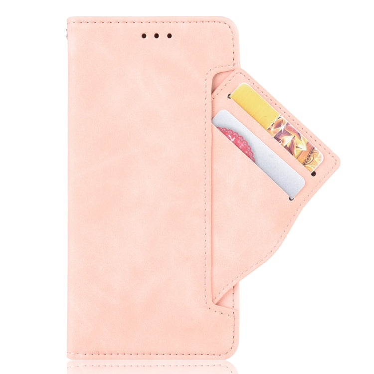 For Blackview Oscal C20 Skin Feel Calf Pattern Horizontal Flip Leather Case with Holder & Card Slots & Photo Frame(Pink) - More Brand by buy2fix | Online Shopping UK | buy2fix