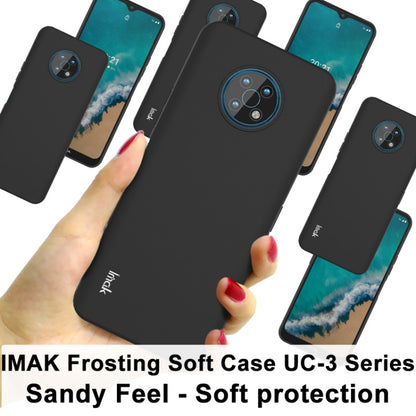 For Nokia G50 imak UC-3 Series Shockproof Frosted TPU Phone Protective Case(Black) - Nokia Cases by imak | Online Shopping UK | buy2fix