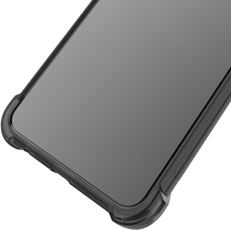 For Nokia G50 imak All-inclusive Shockproof Airbag TPU Phone Case with Screen Protector(Transparent Black) - Nokia Cases by imak | Online Shopping UK | buy2fix
