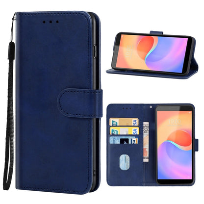 Leather Phone Case For ZTE Blade A31 Plus(Blue) - ZTE Cases by buy2fix | Online Shopping UK | buy2fix