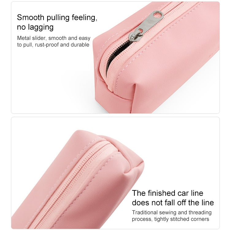 Baona XB-Q003 Power Storage Handbag PU Leather Digital Storage Bag(Pink) - Digital Storage Bag by Baona | Online Shopping UK | buy2fix