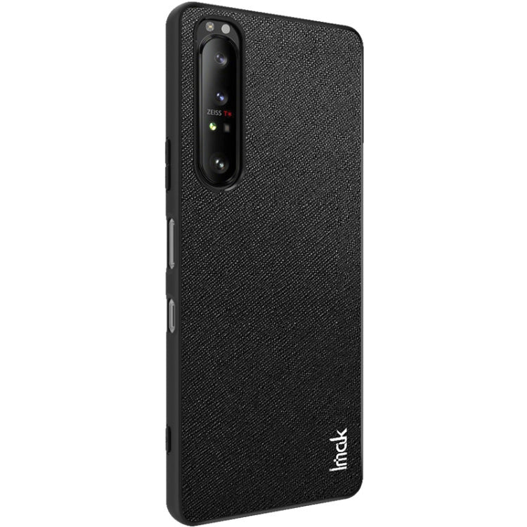For Sony Xperia 1 III imak LX-5 Series PC + TPU Case with Screen Protector(Cross Texture) - Sony Cases by imak | Online Shopping UK | buy2fix