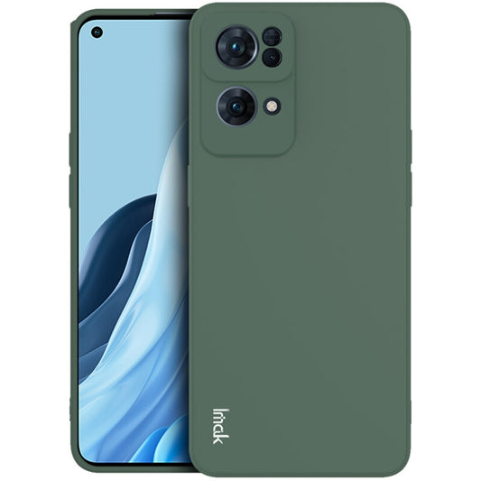 For Honor 60 5G imak UC-4 Series Straight Edge TPU Soft Protective Case(Dark Green) - Honor Cases by imak | Online Shopping UK | buy2fix