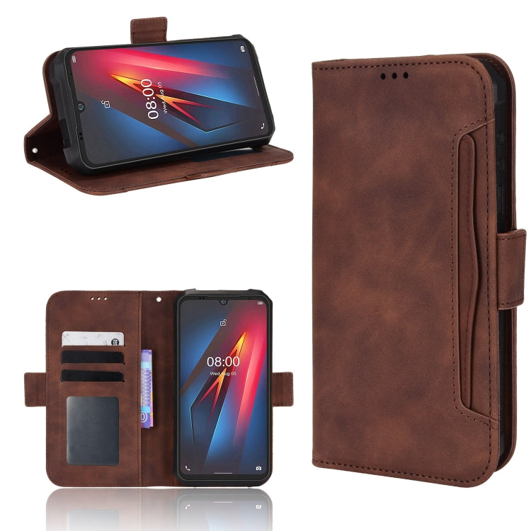For Ulefone Armor 8 Skin Feel Calf Pattern Leather Phone Case(Brown) - Ulefone Cases by buy2fix | Online Shopping UK | buy2fix