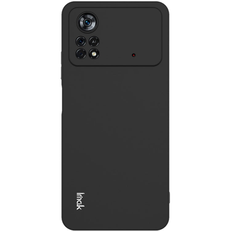 For Xiaomi Poco X4 Pro 5G Global IMAK UC-3 Series Shockproof Frosted TPU Phone Case(Black) - Xiaomi Cases by imak | Online Shopping UK | buy2fix