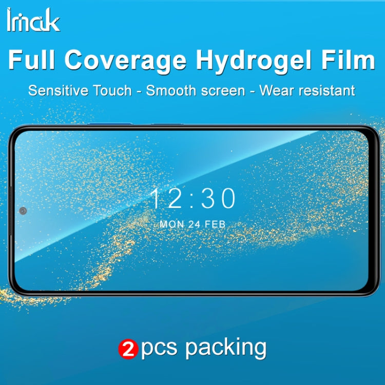 For Xiaomi Redmi Note 11E Pro 5G / Note 11 Pro 4G / 5G / Note 11 Pro+ 5G 2 PCS IMAK Curved Full Screen Hydrogel Film Front Protector -  by imak | Online Shopping UK | buy2fix