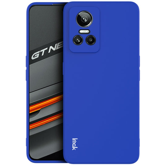 For OPPO Realme GT Neo3 5G IMAK UC-4 Series Straight Edge TPU Phone Case(Blue) - Realme Cases by imak | Online Shopping UK | buy2fix