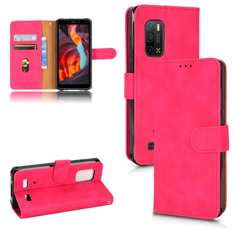 For Ulefone Armor X10 Skin Feel Magnetic Flip Leather Phone Case(Rose Red) - Ulefone Cases by buy2fix | Online Shopping UK | buy2fix