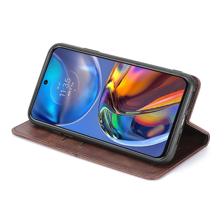 For Doogee X96 Pro Cow Texture Magnetic Horizontal Flip Leather Phone Case(Dark Brown) - Doogee Cases by buy2fix | Online Shopping UK | buy2fix