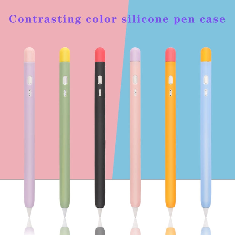 Contrasting Color Series Silicone Protective Pen Case For Yibosi 6(Sky Blue) - Pencil Accessories by buy2fix | Online Shopping UK | buy2fix