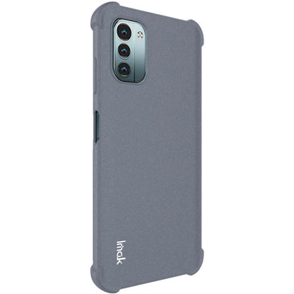 For Nokia G11/G21 IMAK All-inclusive Shockproof Airbag TPU Case (Matte Grey) - Nokia Cases by imak | Online Shopping UK | buy2fix