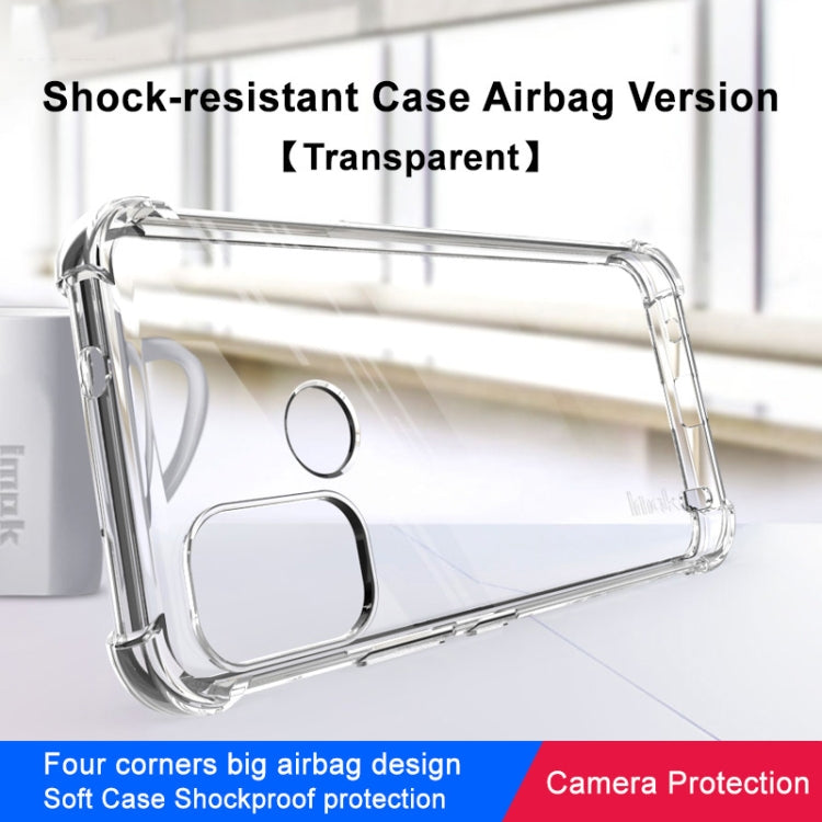 For Nokia G11 Plus 4G imak Shockproof Airbag TPU Phone Case(Transparent) - Nokia Cases by imak | Online Shopping UK | buy2fix