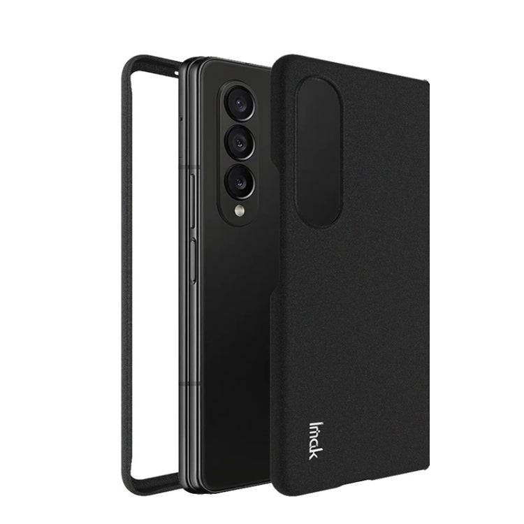 For Samsung Galaxy Z Fold4 imak HC-9 Series Frosted Hard Phone Case(Black) - Galaxy Z Fold4 5G Cases by imak | Online Shopping UK | buy2fix