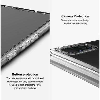 For Nokia G60 5G imak UX-5 Series Transparent Shockproof TPU Protective Case(Transparent Black) - Nokia Cases by imak | Online Shopping UK | buy2fix