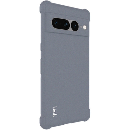 For Google Pixel 7 5G imak All-inclusive Shockproof Airbag TPU Case(Matte Grey) - Google Cases by imak | Online Shopping UK | buy2fix