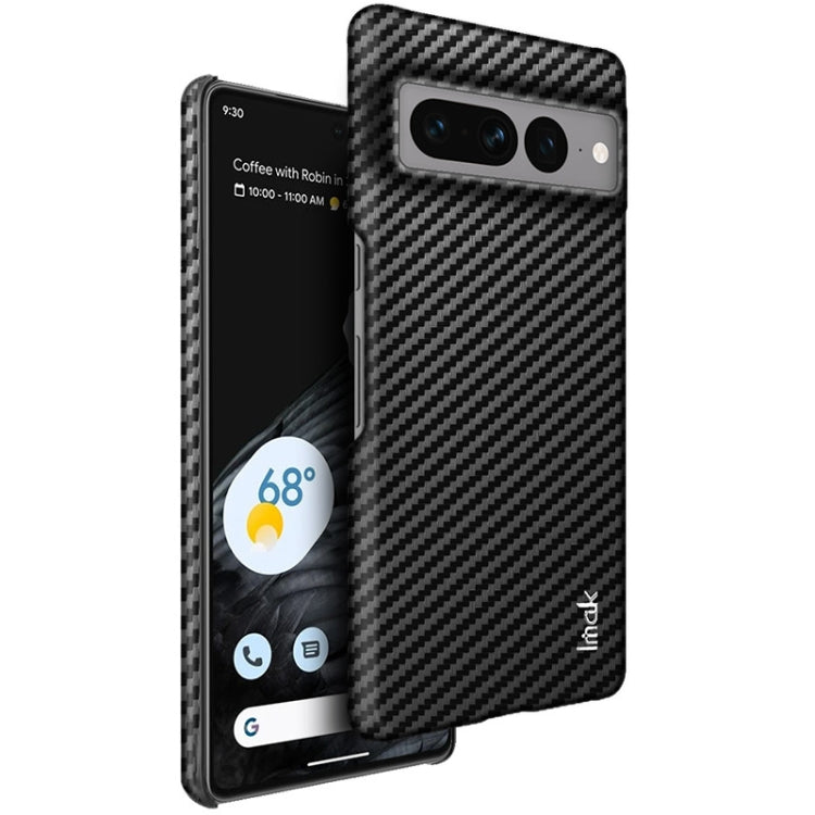 For Google Pixel 7 Pro 5G imak Ruiyi Series Carbon Fiber PU + PC Phone Case - Google Cases by imak | Online Shopping UK | buy2fix