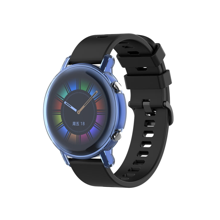 For Huawei Watch GT2 42mm Full Coverage Watch Protective Case with Screen(Transparent Blue) - Watch Cases by Huawei | Online Shopping UK | buy2fix