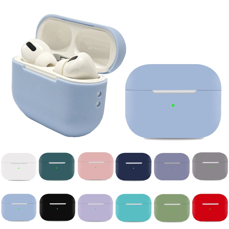 For AirPods Pro 2 Spliting Silicone Protective Case(Grey) - For AirPods Pro 2 by buy2fix | Online Shopping UK | buy2fix