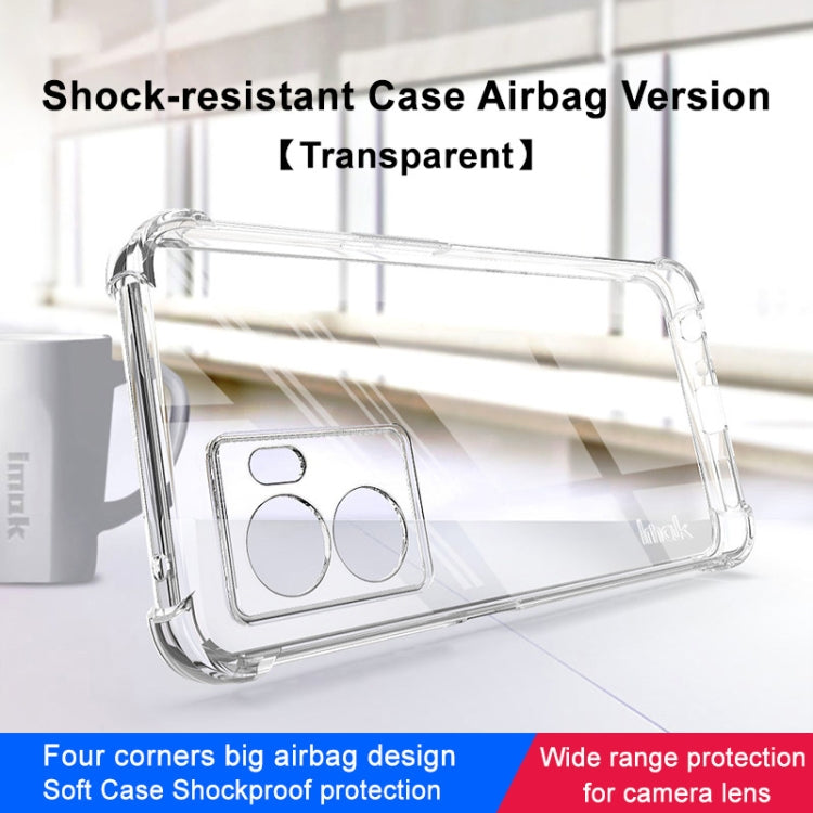 For OnePlus Nord N300 5G imak Shockproof Airbag TPU Phone Case(Transparent) - OnePlus Cases by imak | Online Shopping UK | buy2fix