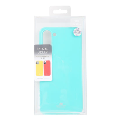 For Samsung Galaxy S23+ 5G GOOSPERY PEARL JELLY Shockproof TPU Phone Case(Mint Green) - Galaxy S23+ 5G Cases by GOOSPERY | Online Shopping UK | buy2fix