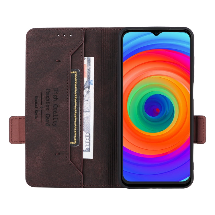 For Ulefone Note 14 Magnetic Clasp Leather Phone Case(Brown) - Ulefone Cases by buy2fix | Online Shopping UK | buy2fix