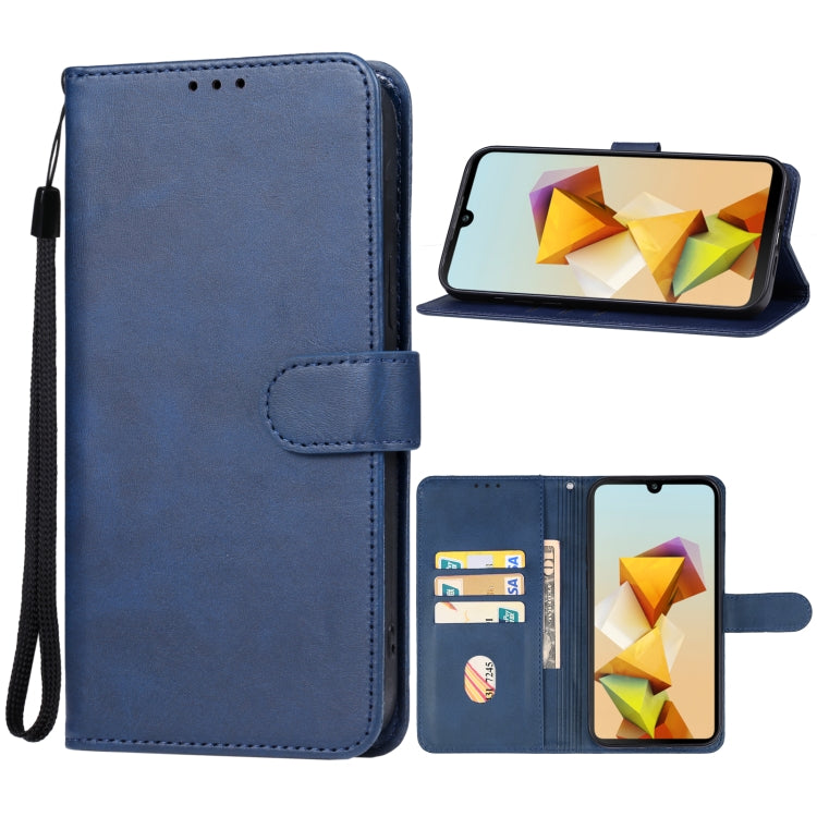 For ZTE Blade A33s Leather Phone Case(Blue) - ZTE Cases by buy2fix | Online Shopping UK | buy2fix