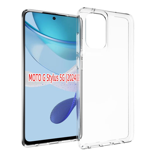 For Motorola Moto G Stylus 5G 2024 Waterproof Texture TPU Phone Case - Motorola Cases by buy2fix | Online Shopping UK | buy2fix