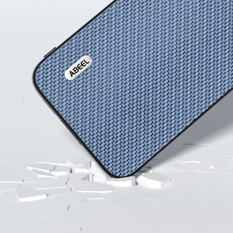 For Samsung Galaxy S23 FE 5G ABEEL Carbon Fiber Texture Protective Phone Case(Light Blue) - Galaxy S23 FE 5G Cases by buy2fix | Online Shopping UK | buy2fix