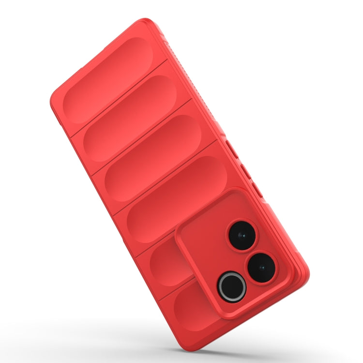 For vivo S17e Magic Shield TPU + Flannel Phone Case(Dark Green) - vivo Cases by buy2fix | Online Shopping UK | buy2fix