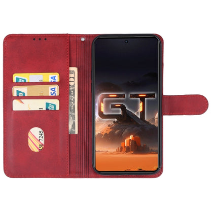 For Infinix GT 10 Pro Leather Phone Case(Red) - Infinix Cases by buy2fix | Online Shopping UK | buy2fix